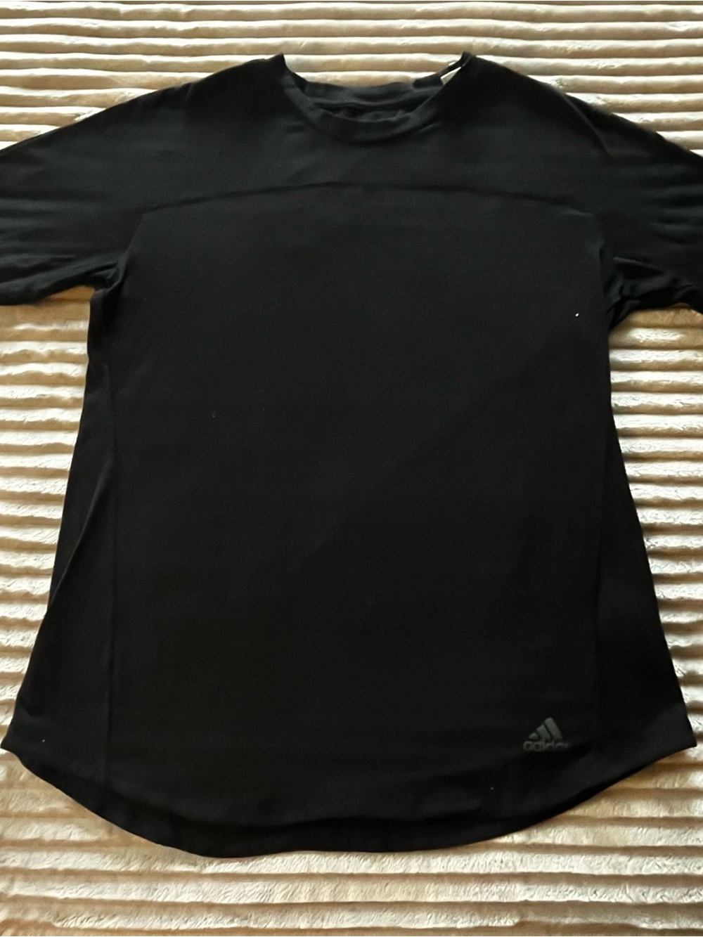 Adidas black ClimaLite athletic tee ♡